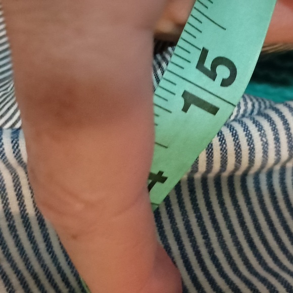 Rag & Bone Top with Zippered Back Blue Mixed Striped Pattern Size Small - Picture 4 of 5